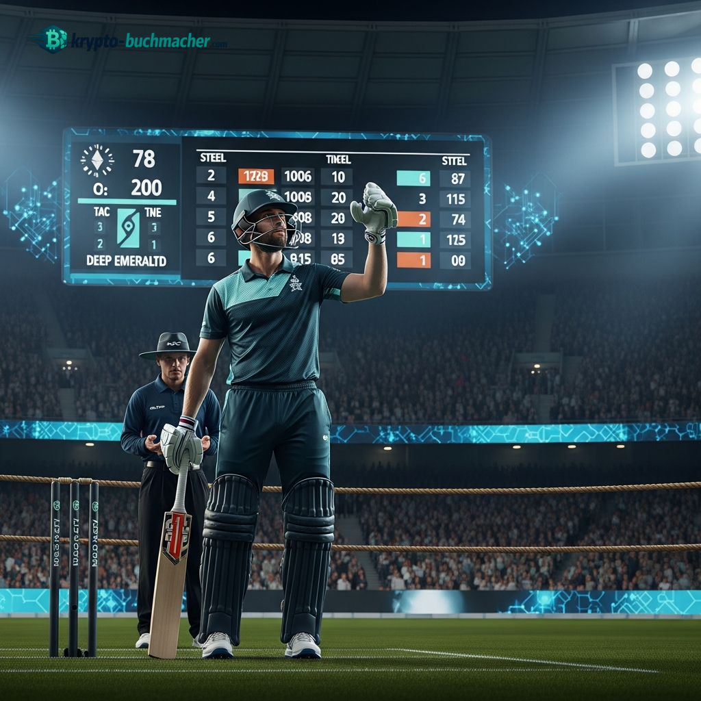 Futuristic digital scoreboard displaying World Cup 2026 group stage statistics behind a celebrating player, illustrating the context of the tournament.